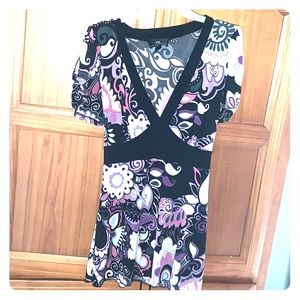 Size small blouse , but fits like a medium